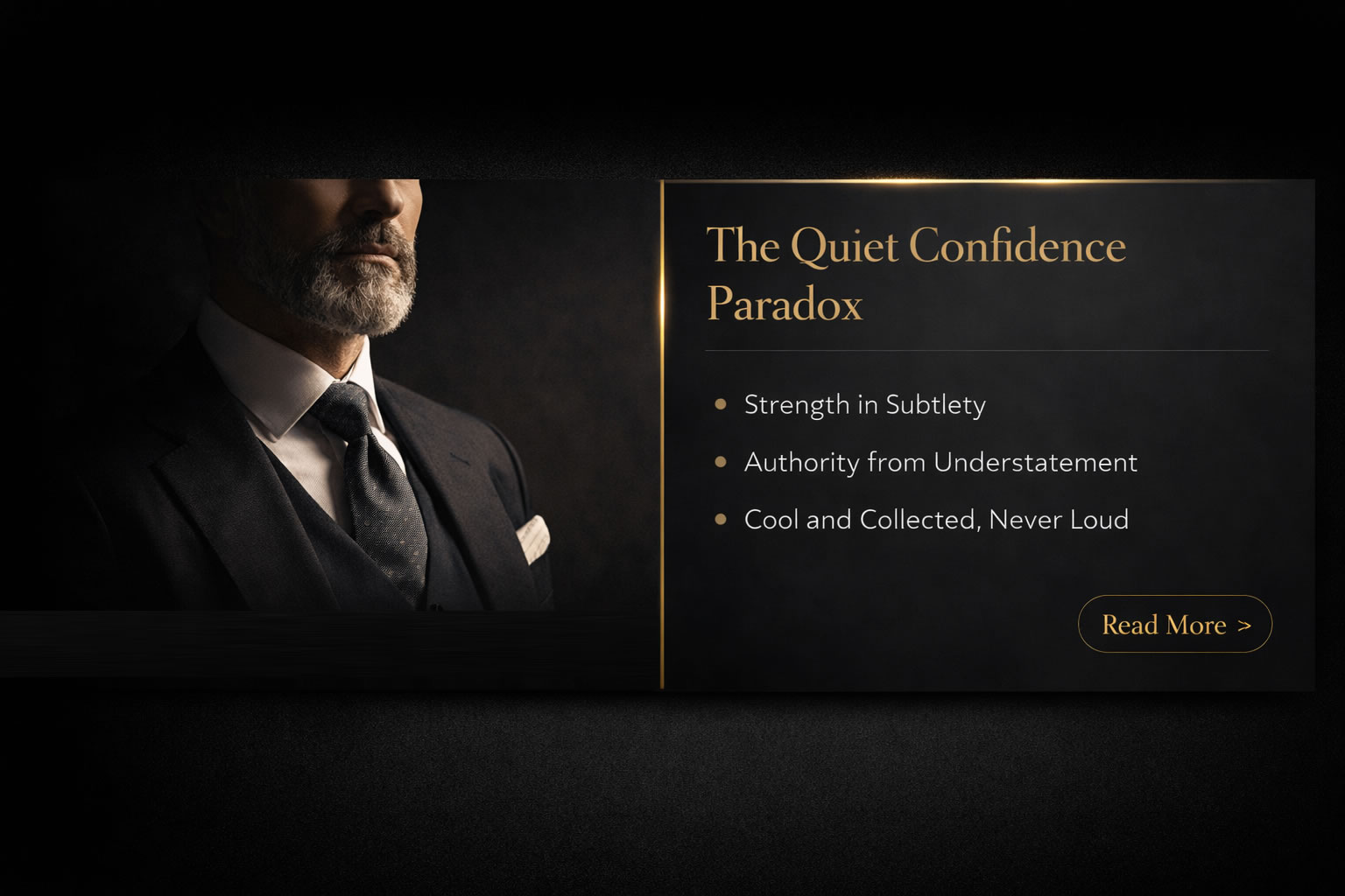 The Quiet Confidence Paradox